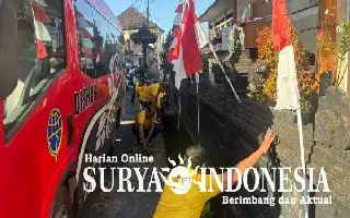 Jaga Kebugaran dan Kepedulian Sosial, Polsek Kerambitan Bersihkan Lingkungan SLB Kemala Bhayangkari