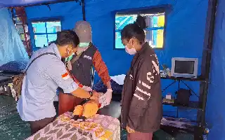 Pascagempa M7,7 Flores, RS Lapangan EMT Muhammadiyah Mulai Layani Warga Manggarai Timur