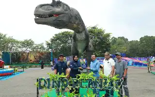 Destinasi Edutainment Baru, Wahana Dino Planet Resmi Beroperasi di Kawasan Stadion Sultan Ismail Siak